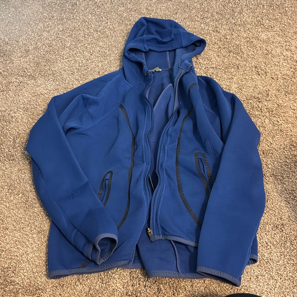 Athleta Fuse Jacket Admiral Blue XL